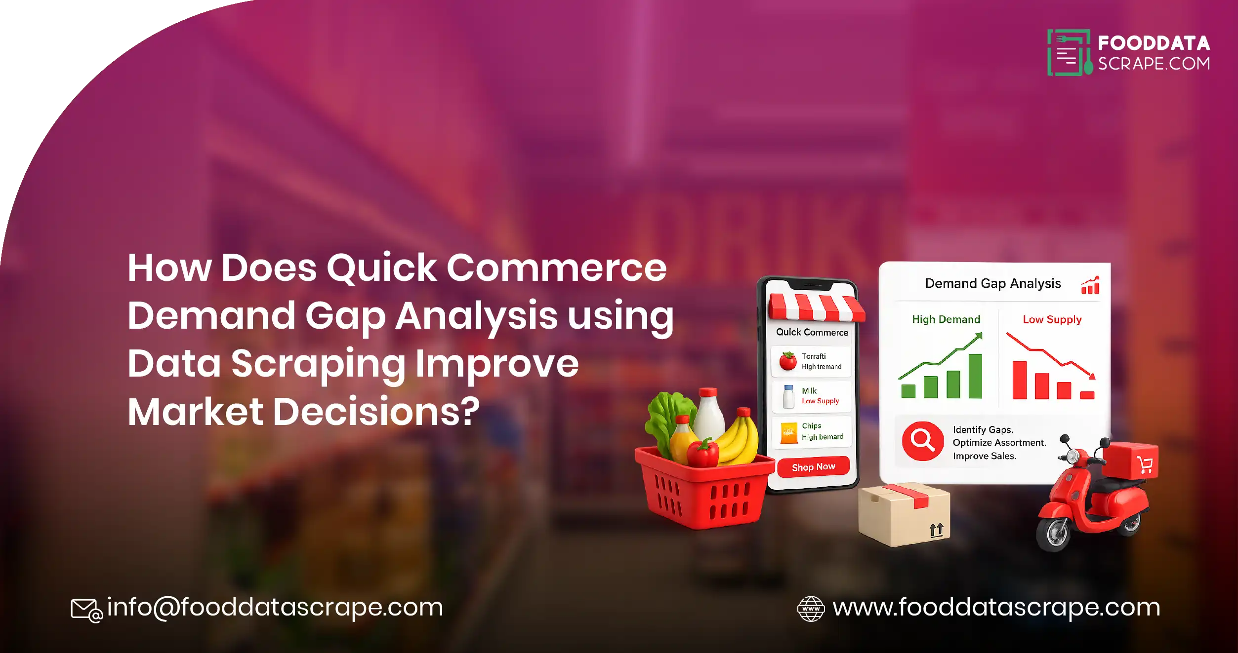 Quick Commerce Demand Gap Analysis Data Scraping